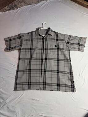 Ranchero Vintage Plaid Short Sleeve Button Down Shirt